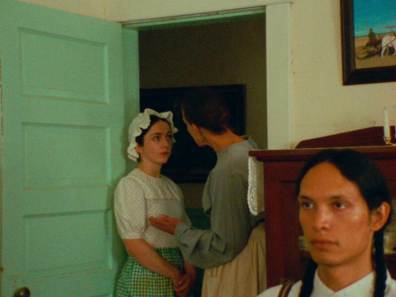 Hannah Brennen, Joan Mylmok, and seth cardinal dodginghorse in Klee (2024)